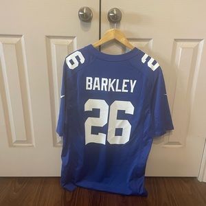 Size L Nike NY Giants Saquon Barkley jersey